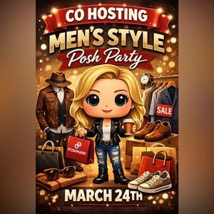 Men’s style posh party!